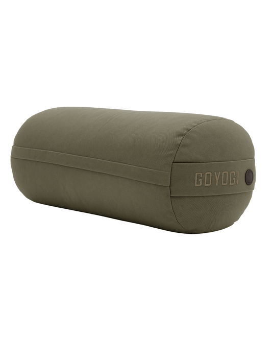 Calm Yoga Bolster - Dark Olive