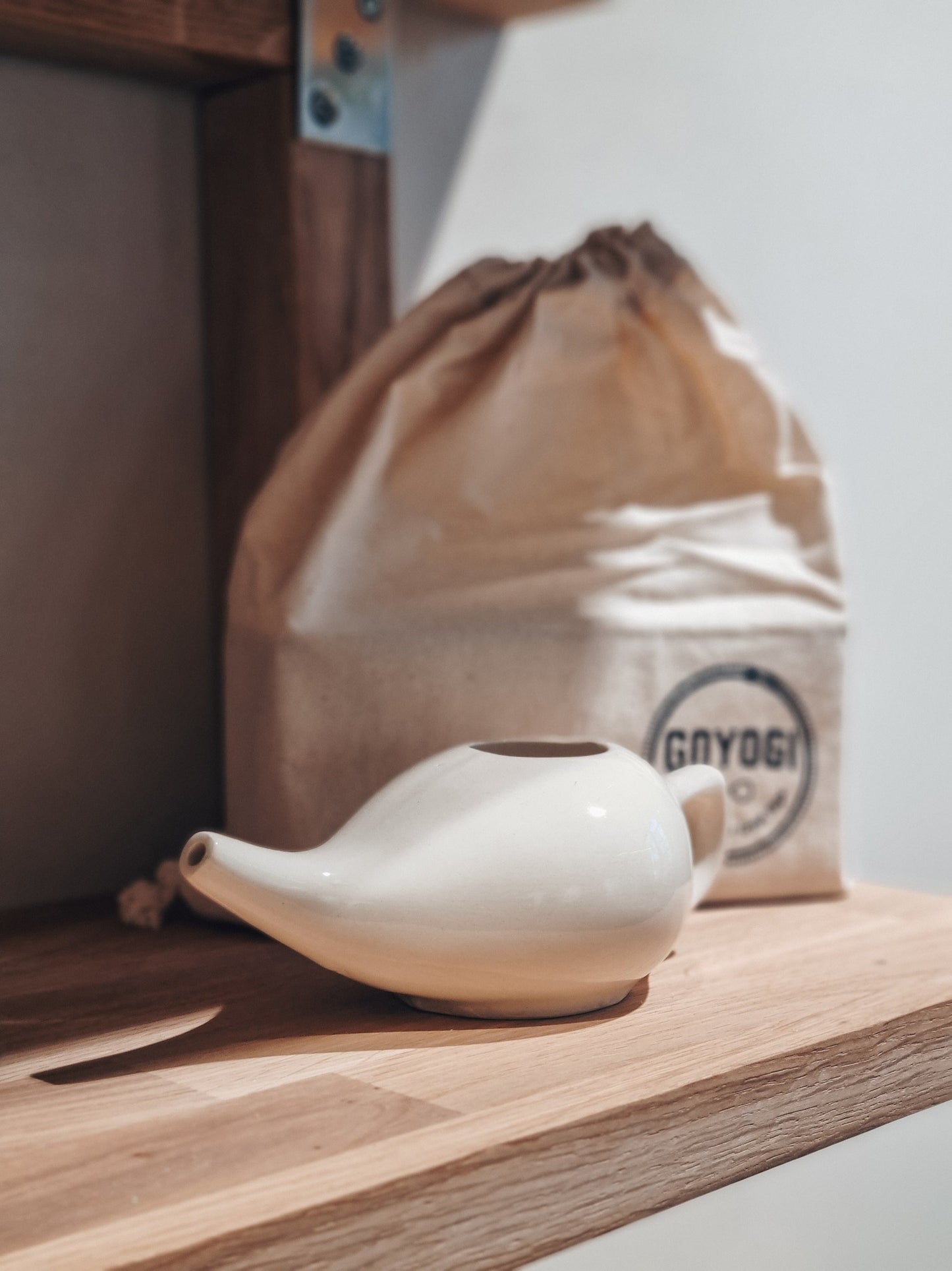 Porcelæn neti pot / næseskyller -