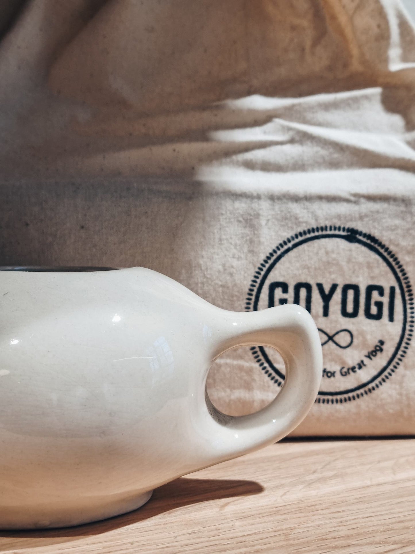 Porcelæn neti pot / næseskyller -