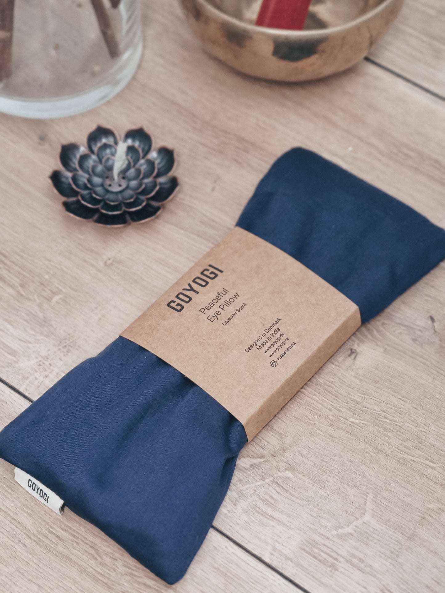 Peaceful Eye Pillow - Dark Blue