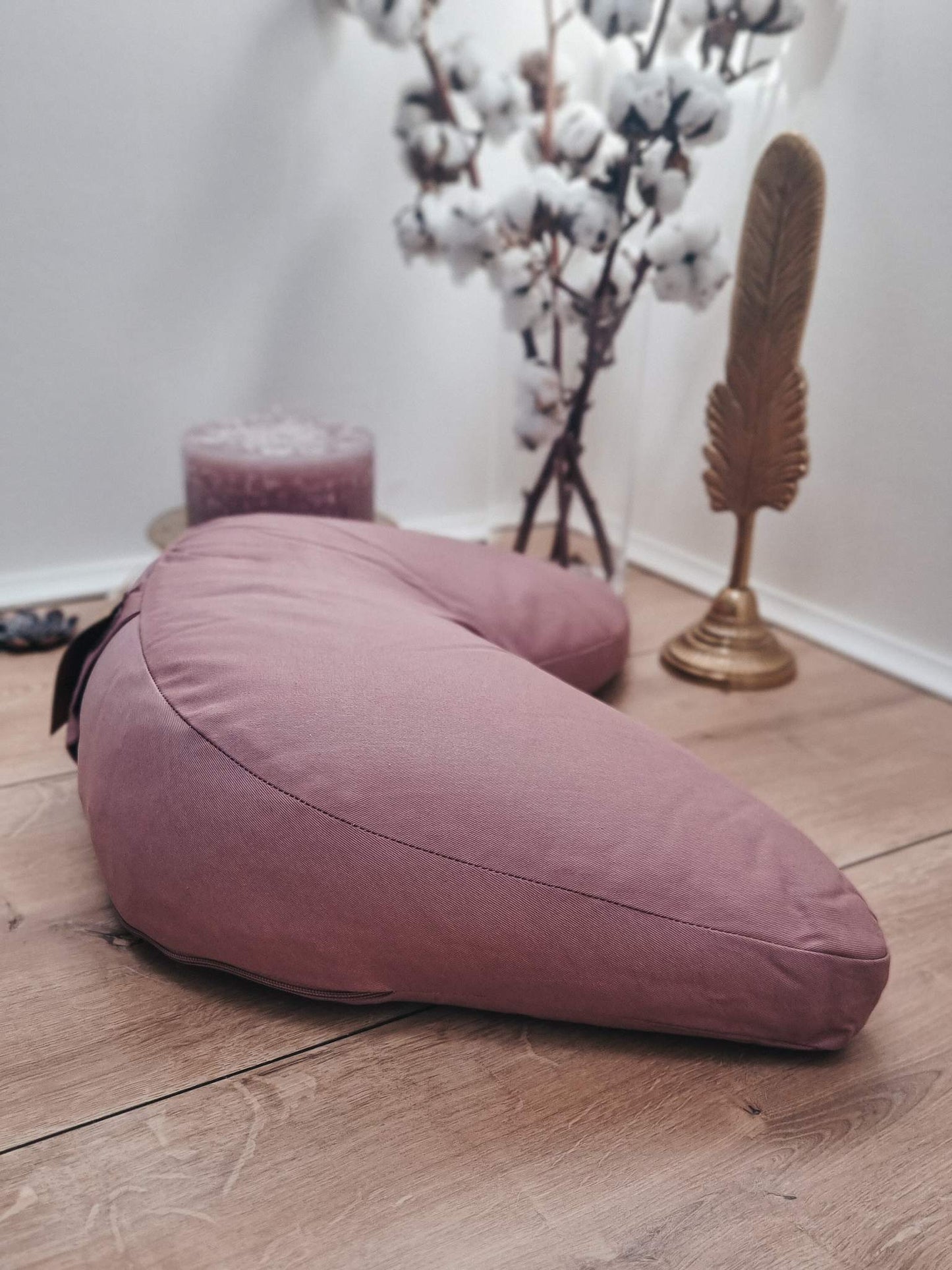 Calm Zafu Meditation Cushion - Rose