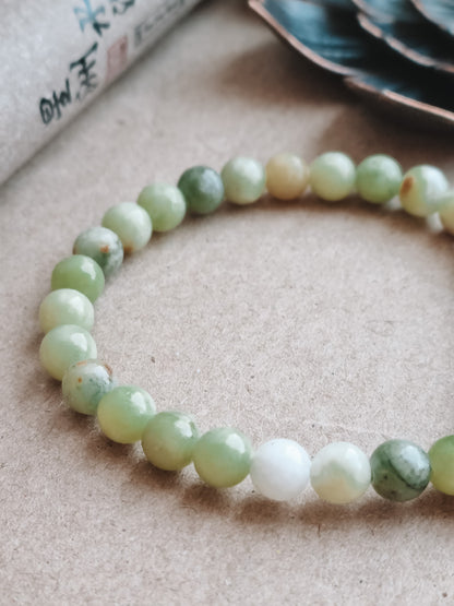 Mantra ENERGY bracelet - Kundalini - New Jade -