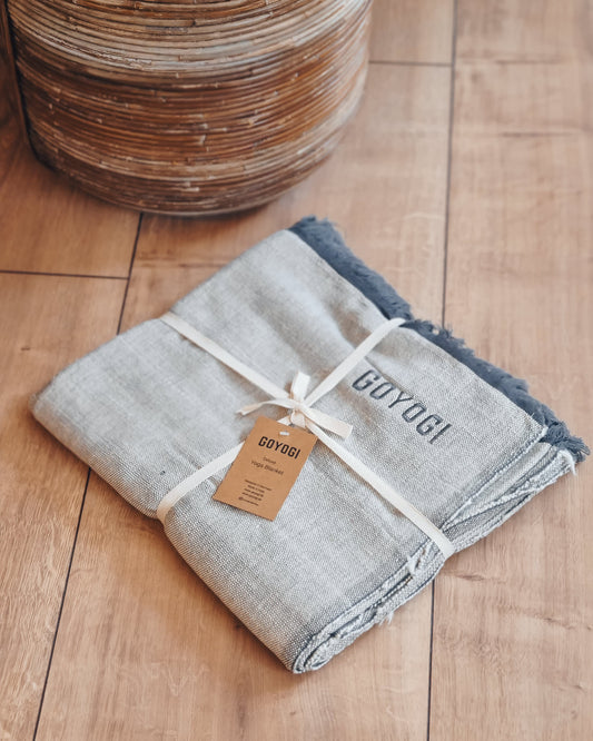 Deluxe Yoga tæppe - Grey