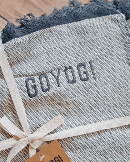 Deluxe Yoga tæppe - Grey