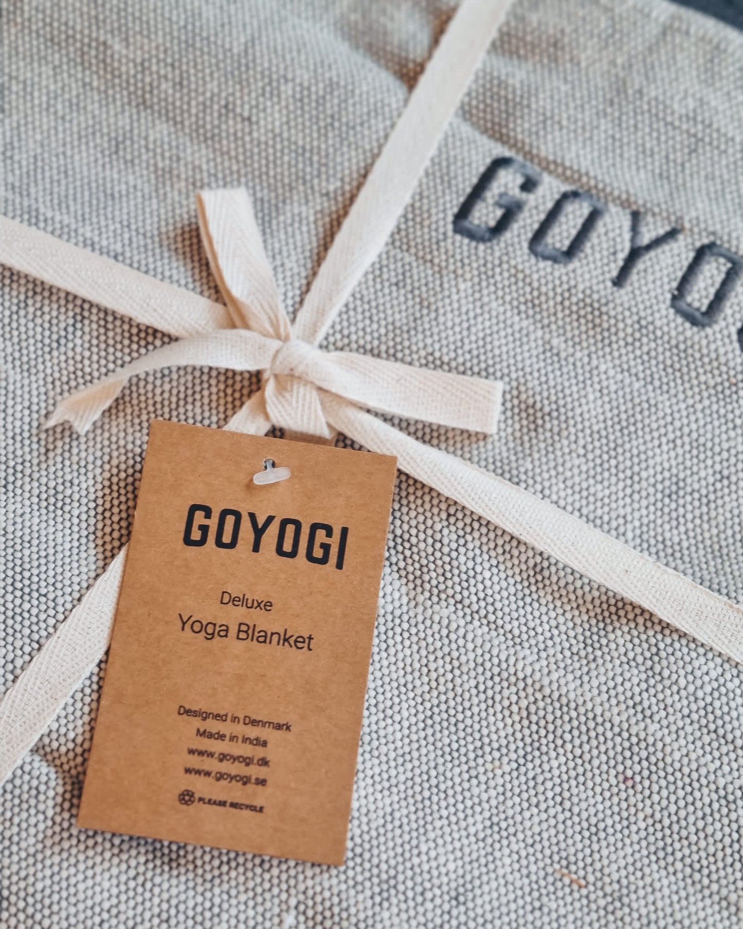 Deluxe Yoga tæppe - Grey