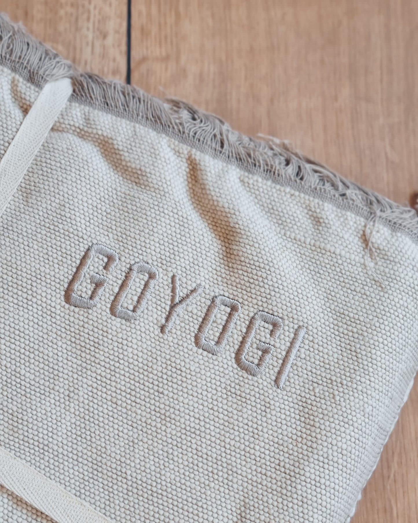 Deluxe Yoga tæppe - Beige