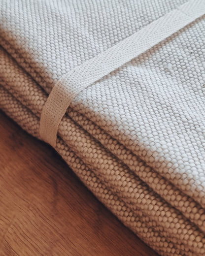 Deluxe Yoga tæppe - Beige