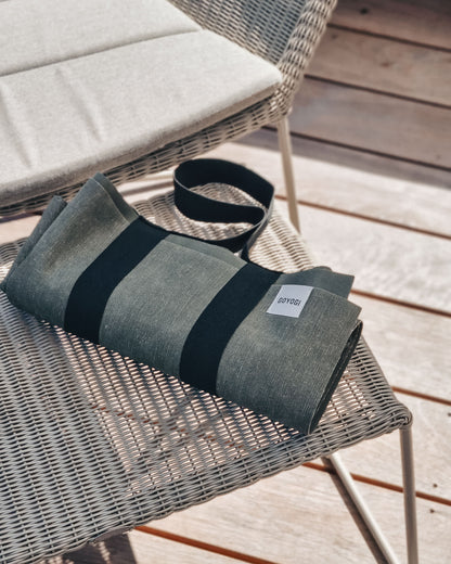 Travel Yoga Mat - Dark Olive