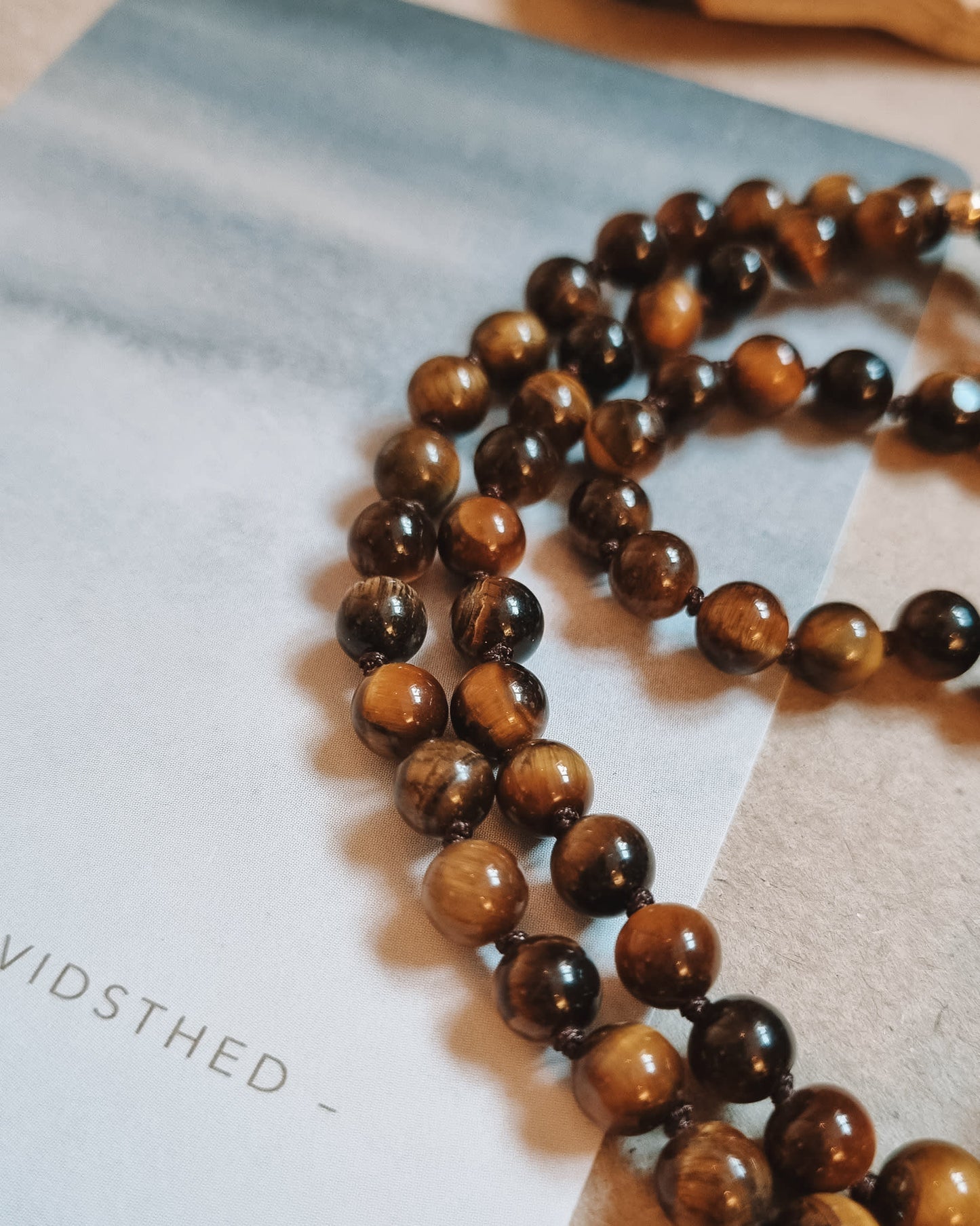 Mantra Mala 6 mm - 'Jeg er seeren' - Kanika -