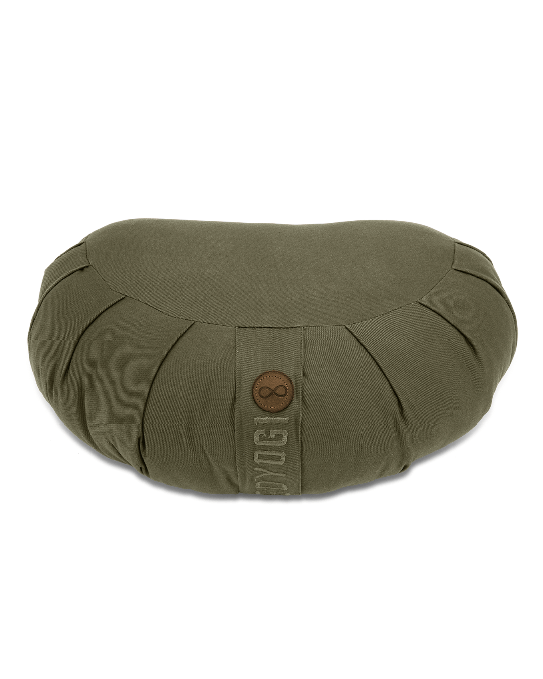 Calm Crescent Halvmåne Meditationspude - Dark Olive