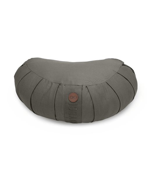 Calm Crescent Halvmåne Meditationspude - Dark Grey
