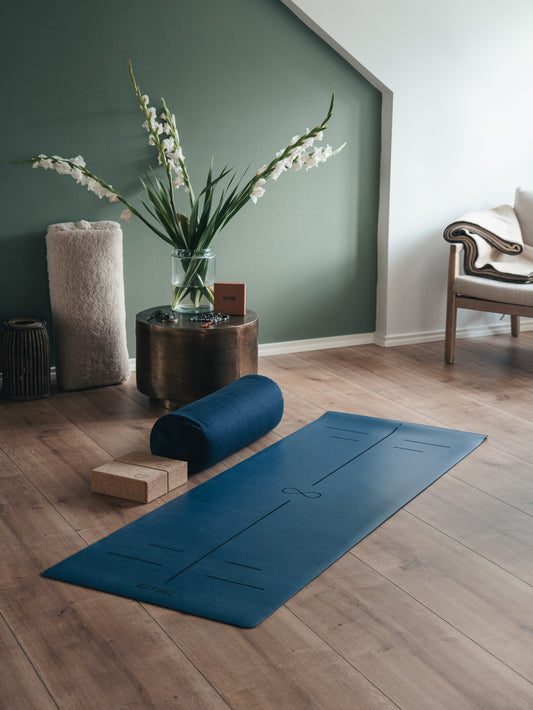 Premium Signature Yoga Mat - Blue