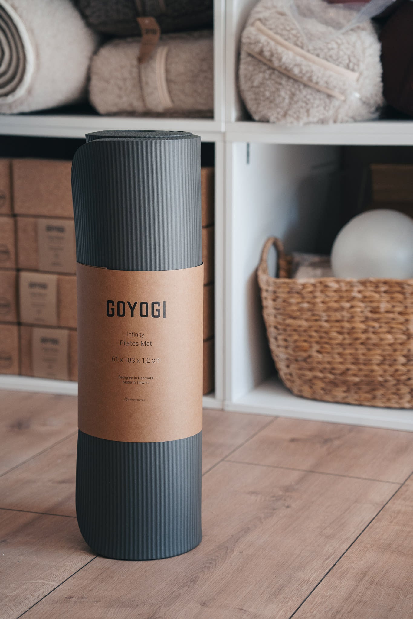 Infinity Pilates Mat - Dark Olive