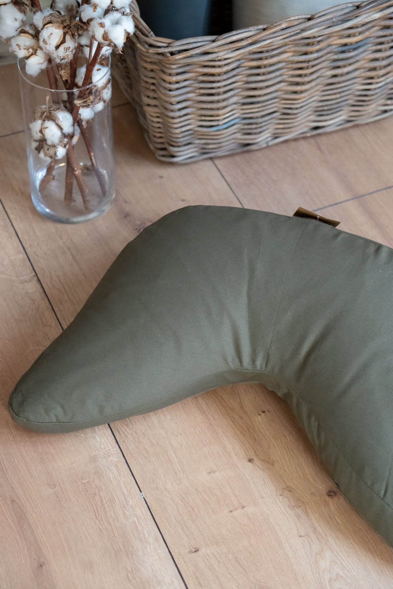 Calm Zafu Meditation Cushion - Dark Olive