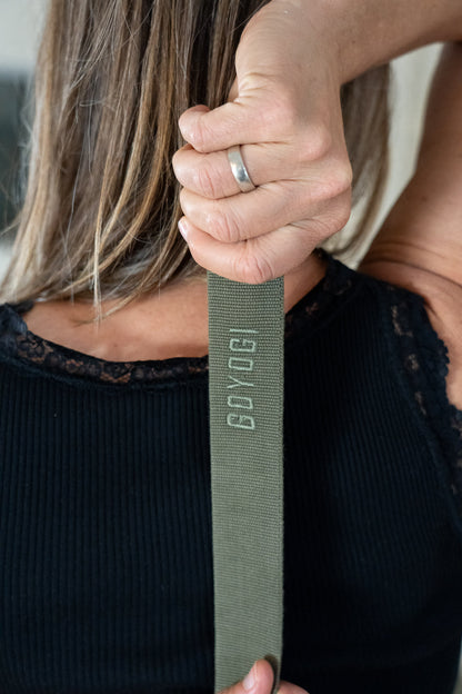 Calm Yoga Studio strap 280 cm - Dark Olive