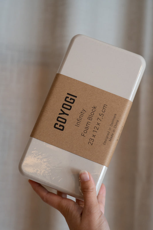 Infinity Foam Yoga Block - Sand