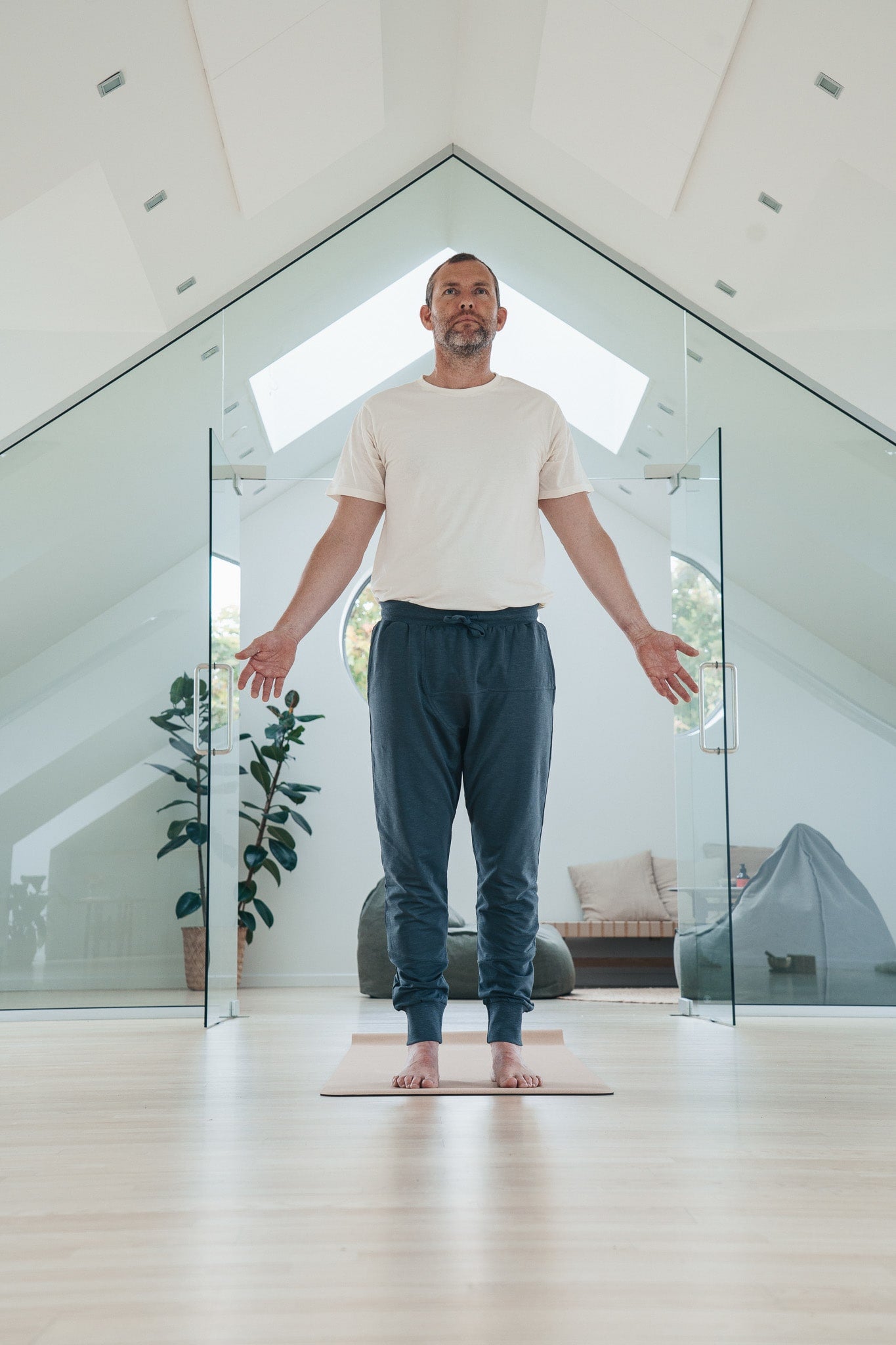 Mudra Pants - Dusty Blue