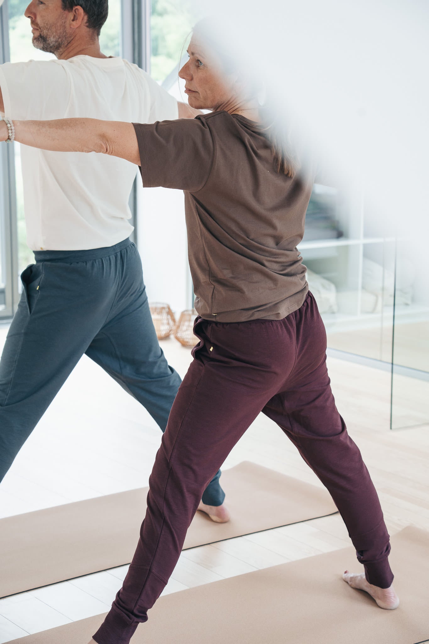 Mudra Pants - Dark Plum