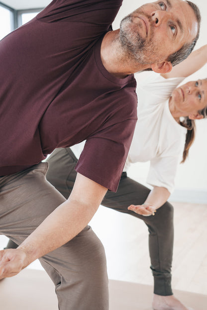 Shiva Tee - Dark Plum