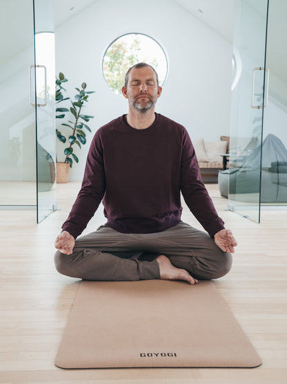 Mudra Sweatshirt - Dark Plum