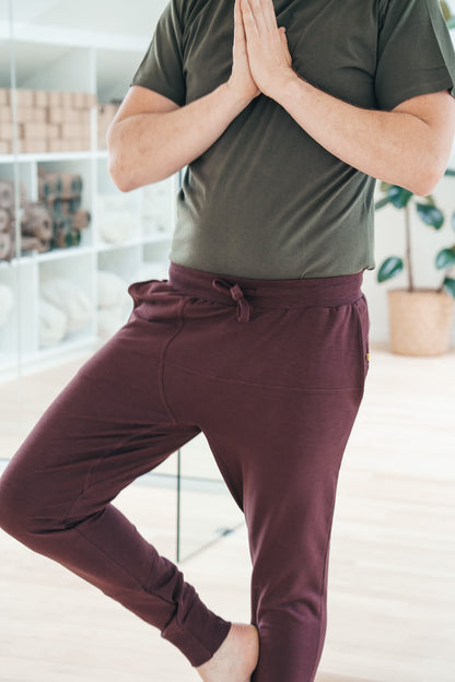 Mudra Pants - Dark Plum