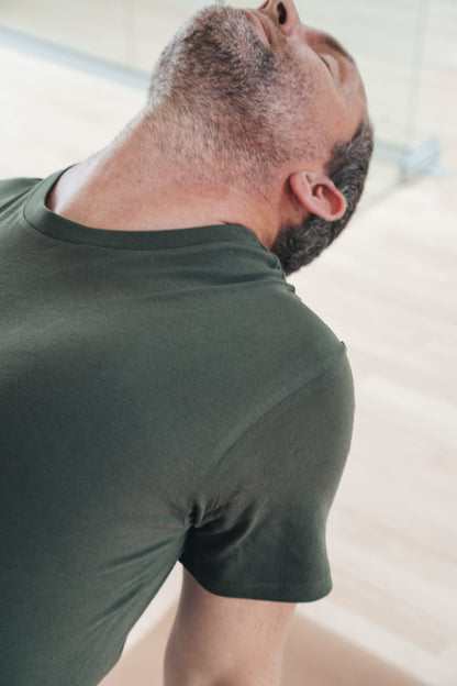 Shiva Tee - Dark Olive