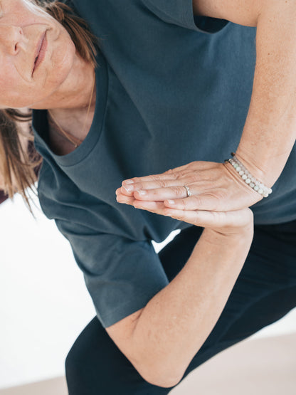 Shiva Tee - Dusty Blue