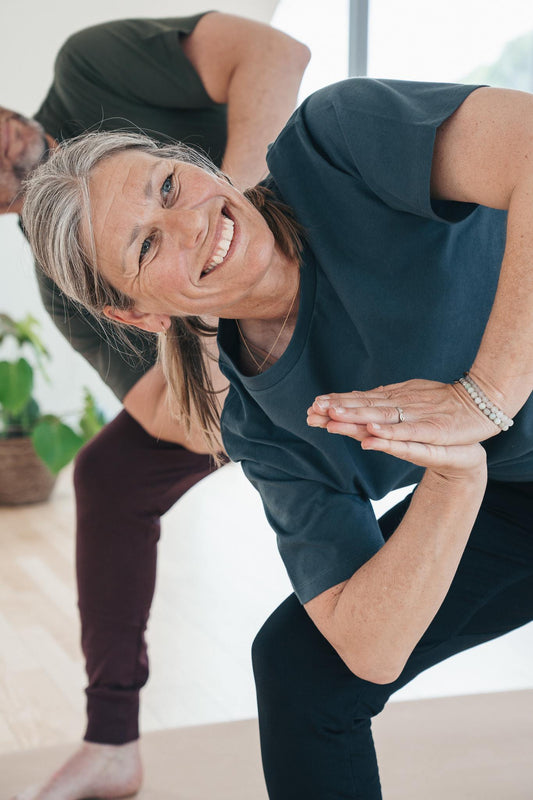 Shiva Tee - Dusty Blue