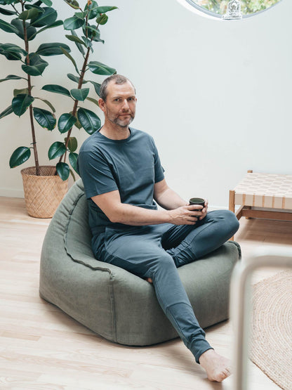 Mudra Pants - Dusty Blue