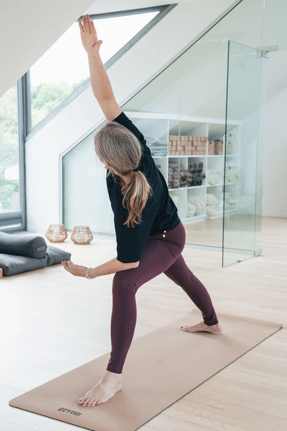 Lily Leggings High Rise - Dark Plum