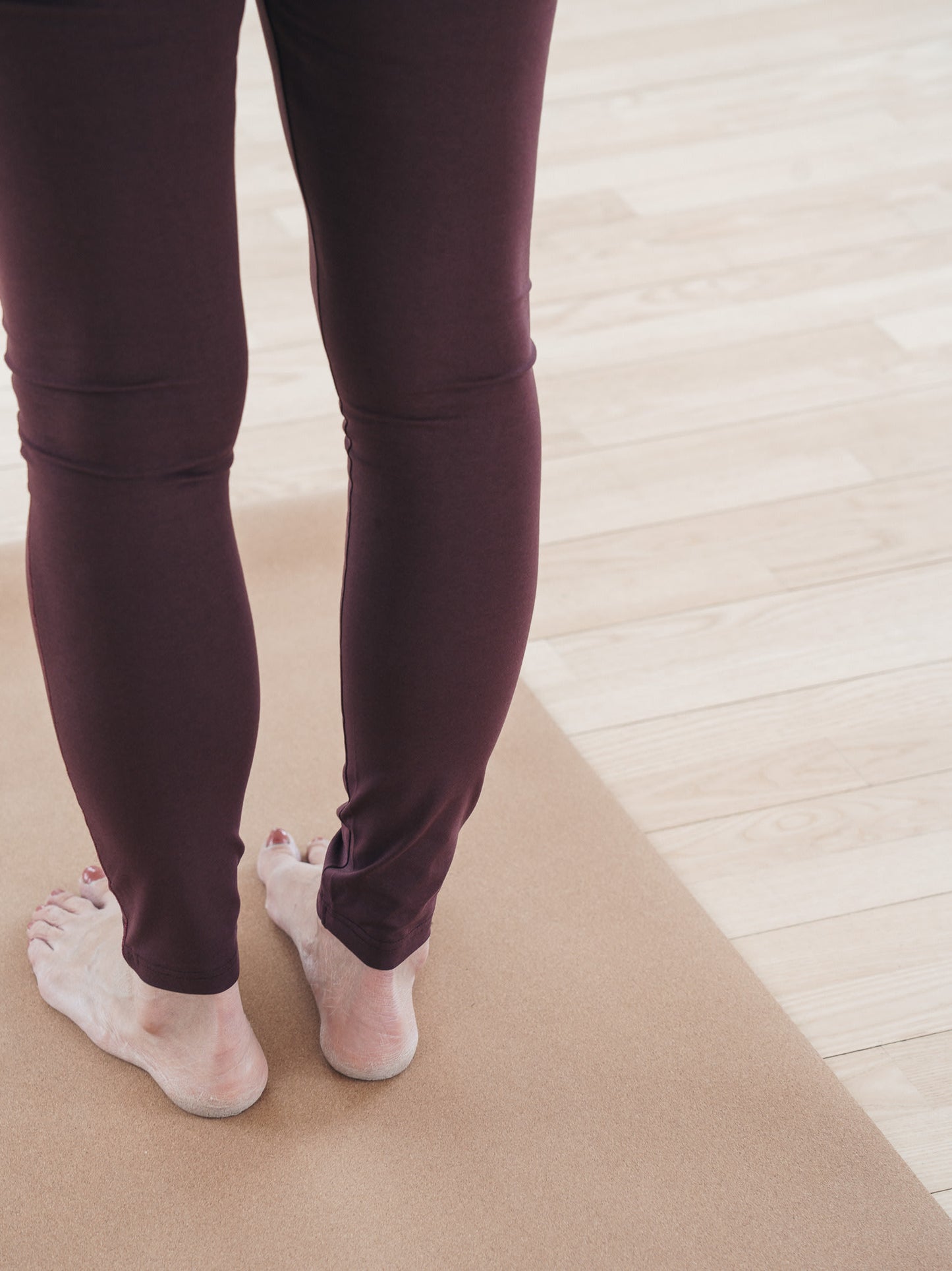 Lily Leggings High Rise - Dark Plum