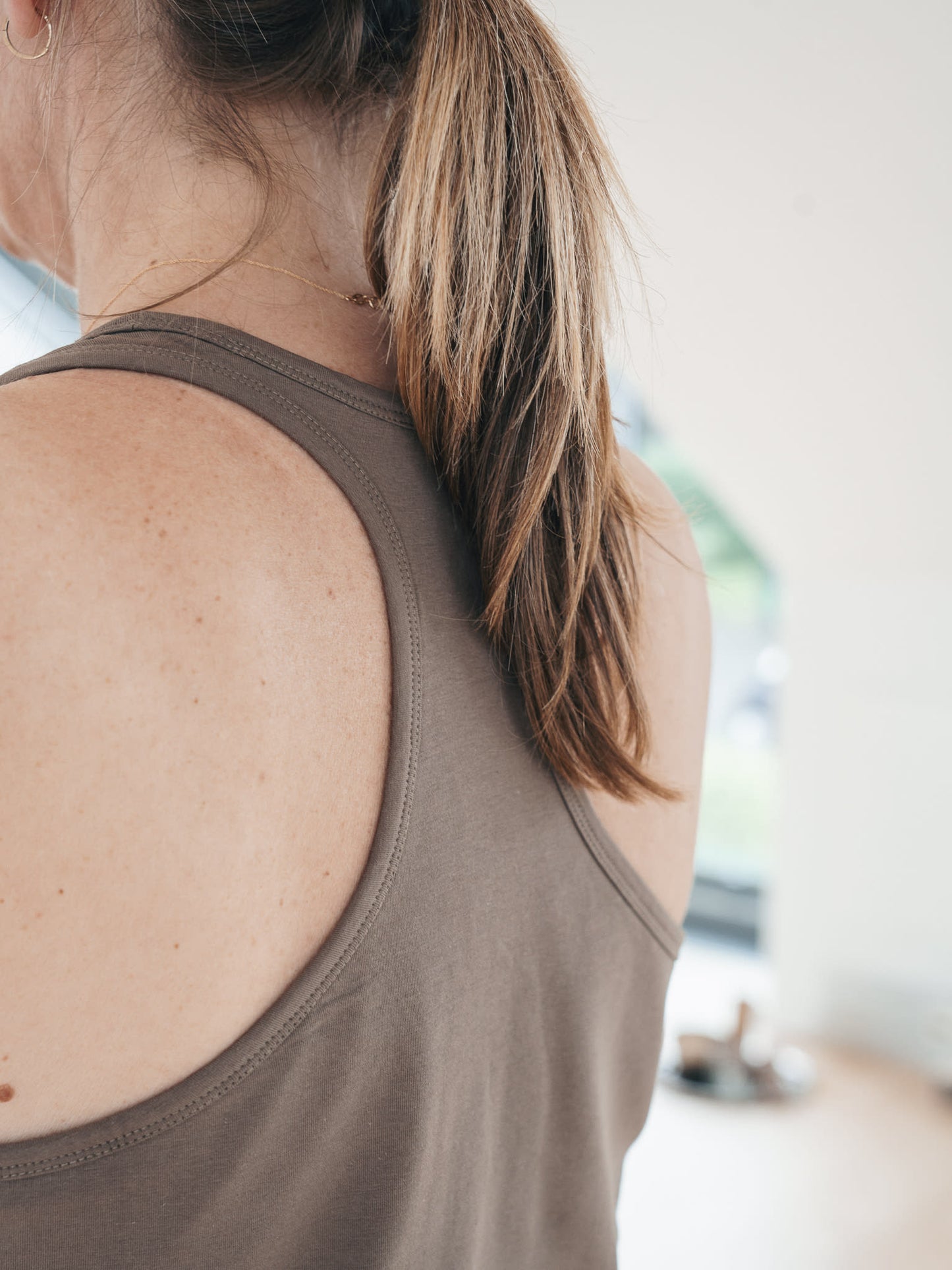 Anjali Yoga Top - Earth