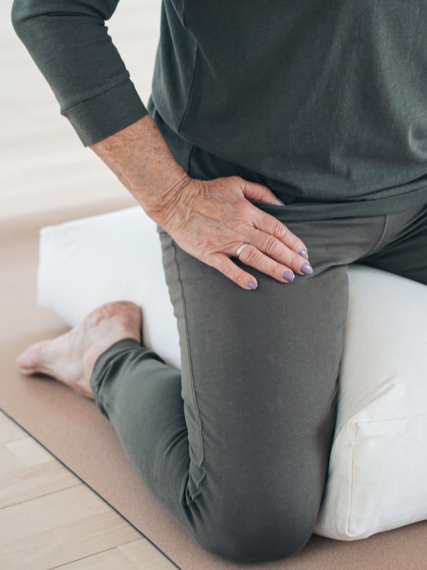 Mukha Blouse - Dark Olive