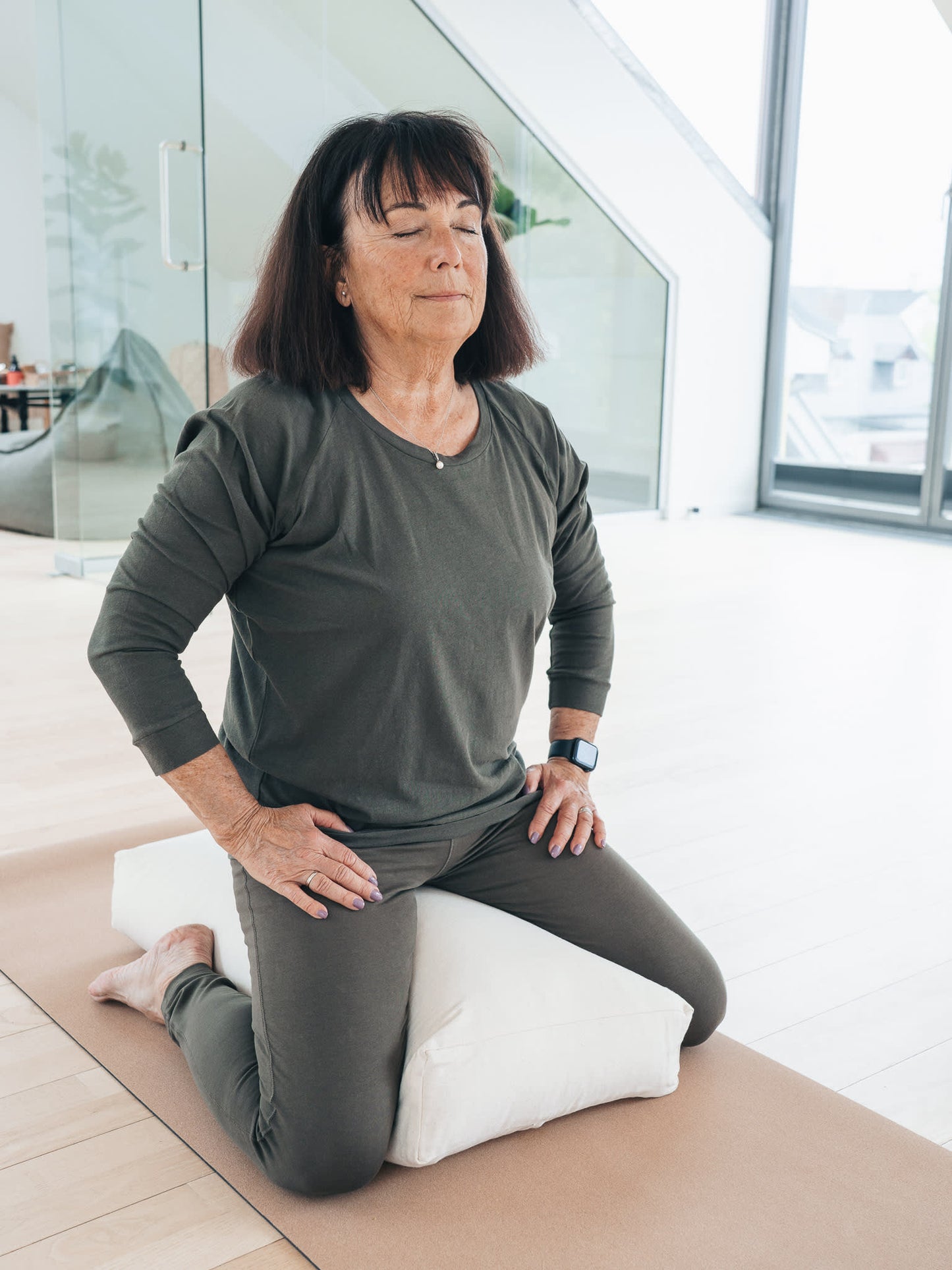 Mukha Blouse - Dark Olive