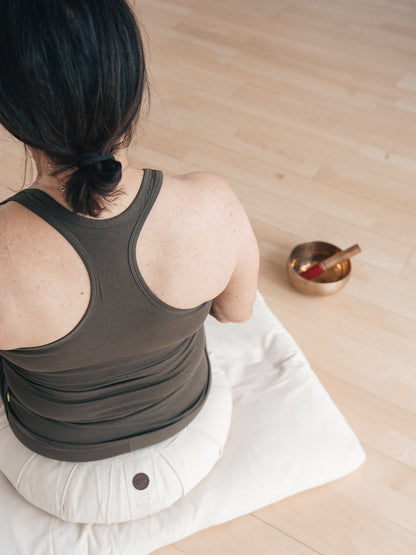 Anjali Yoga Top - Dark Olive