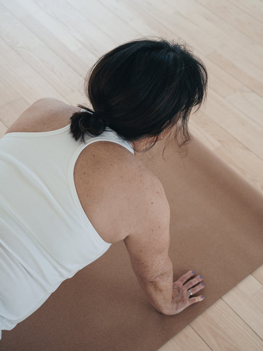 Anjali Yoga Top - White