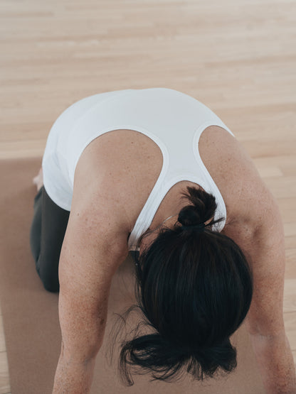 Anjali Yoga Top - White