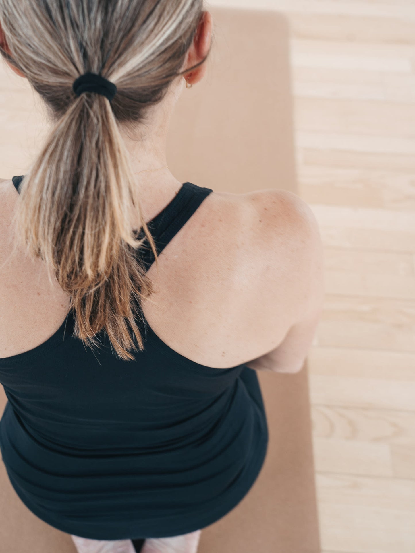 Anjali Yoga Top - Black