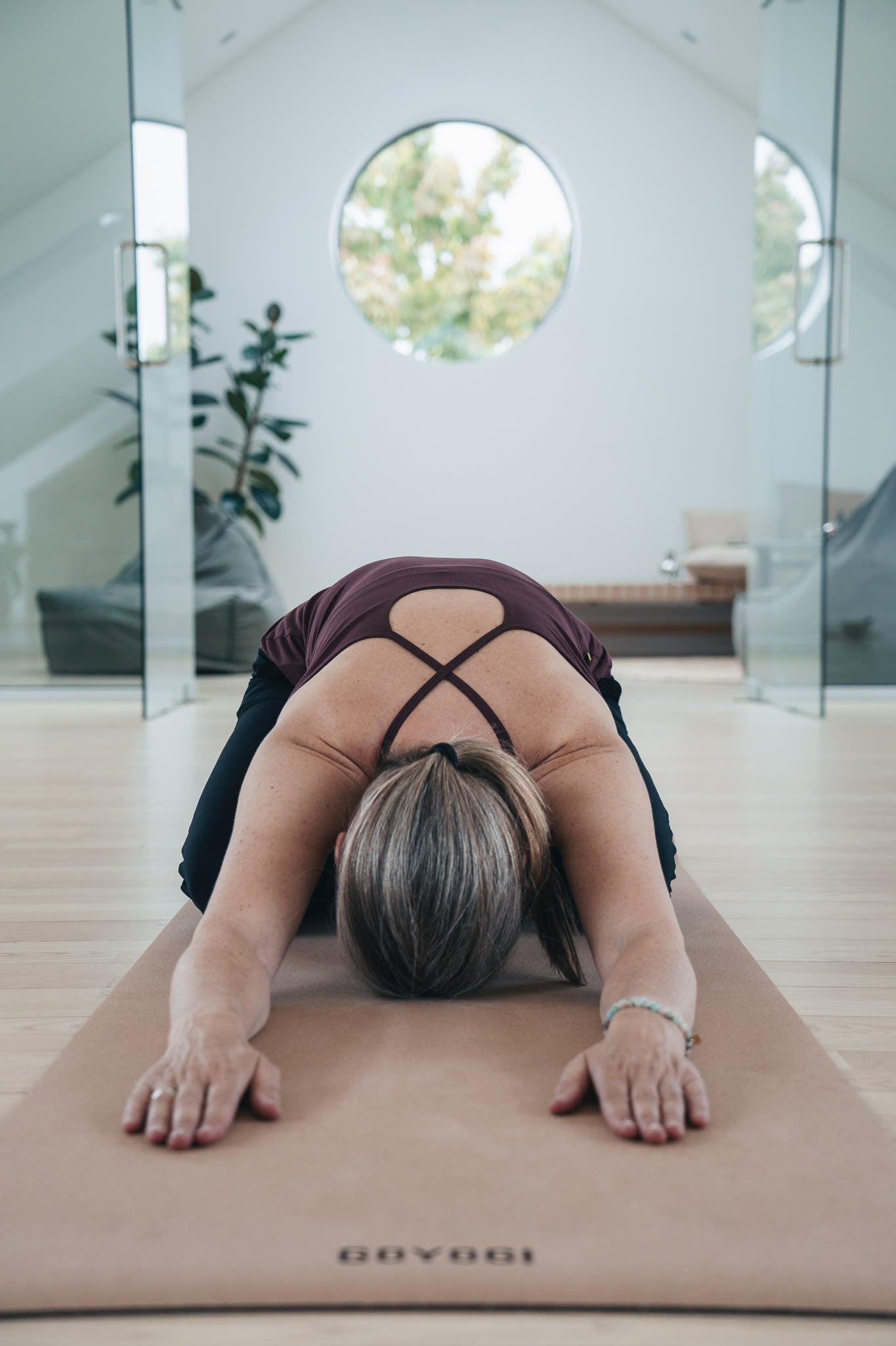 Nidra Strap Top - Dark Plum