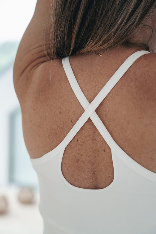 Nidra Strap Top - White
