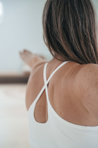 Nidra Strap Top - White