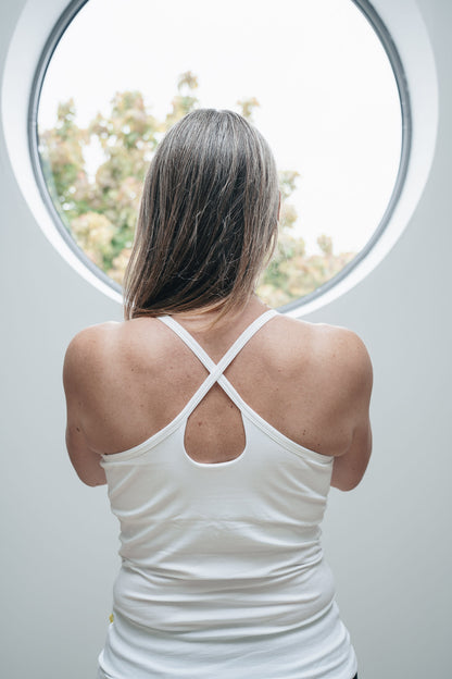 Nidra Strap Top - White