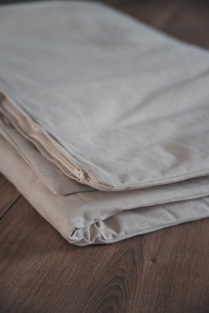 Calm Organic Cotton Yin Futon mat - Natural