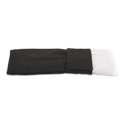 Coussin Calm Eye en coton - Noir