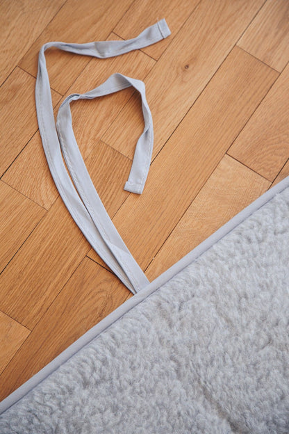 Release Wool Yoga Mat 90 x 200 cm - Light Grey