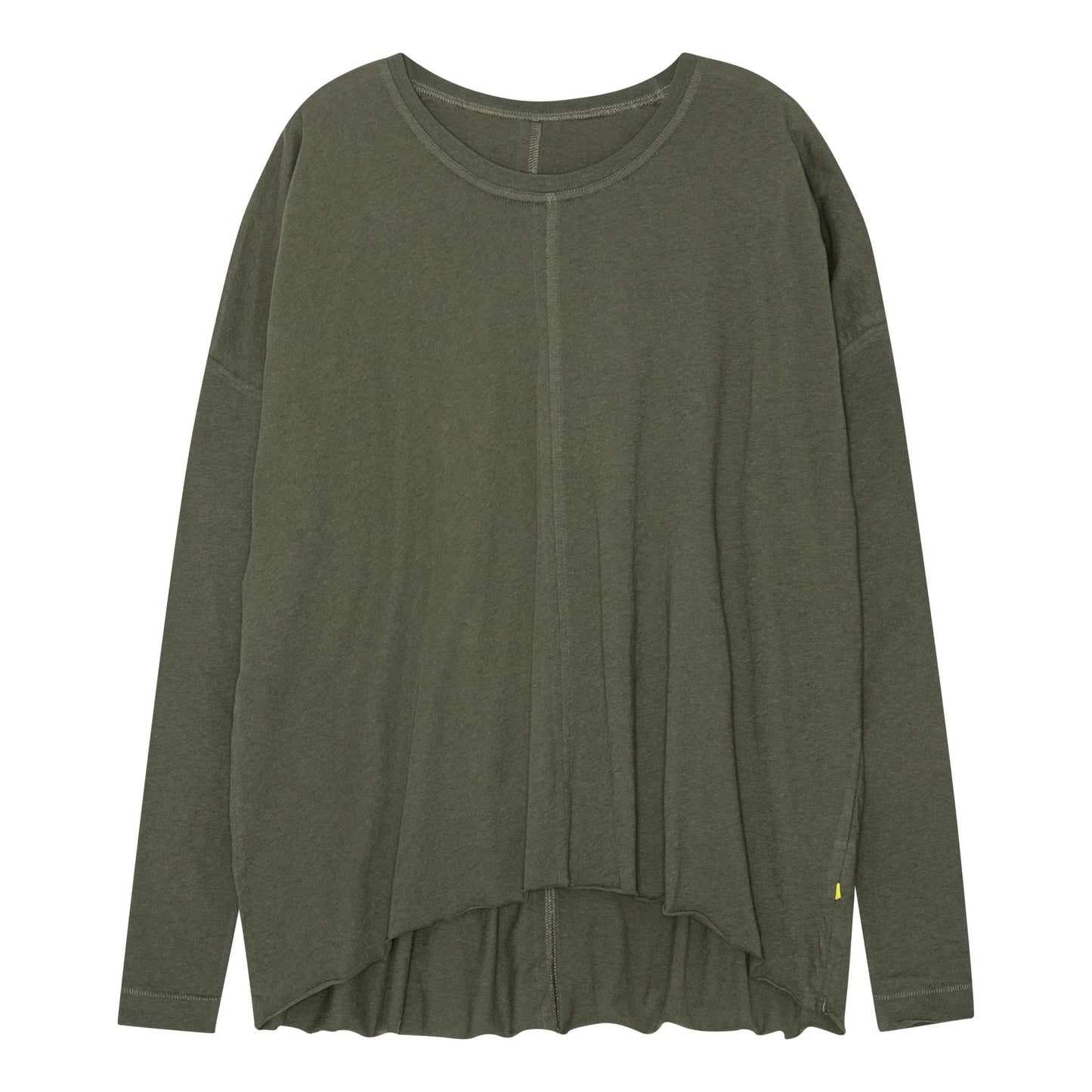 Lion Drapy Tee - Dark Olive