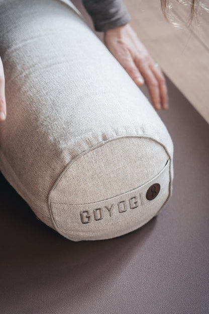Mindful Deluxe Yoga Bolster - Hemp
