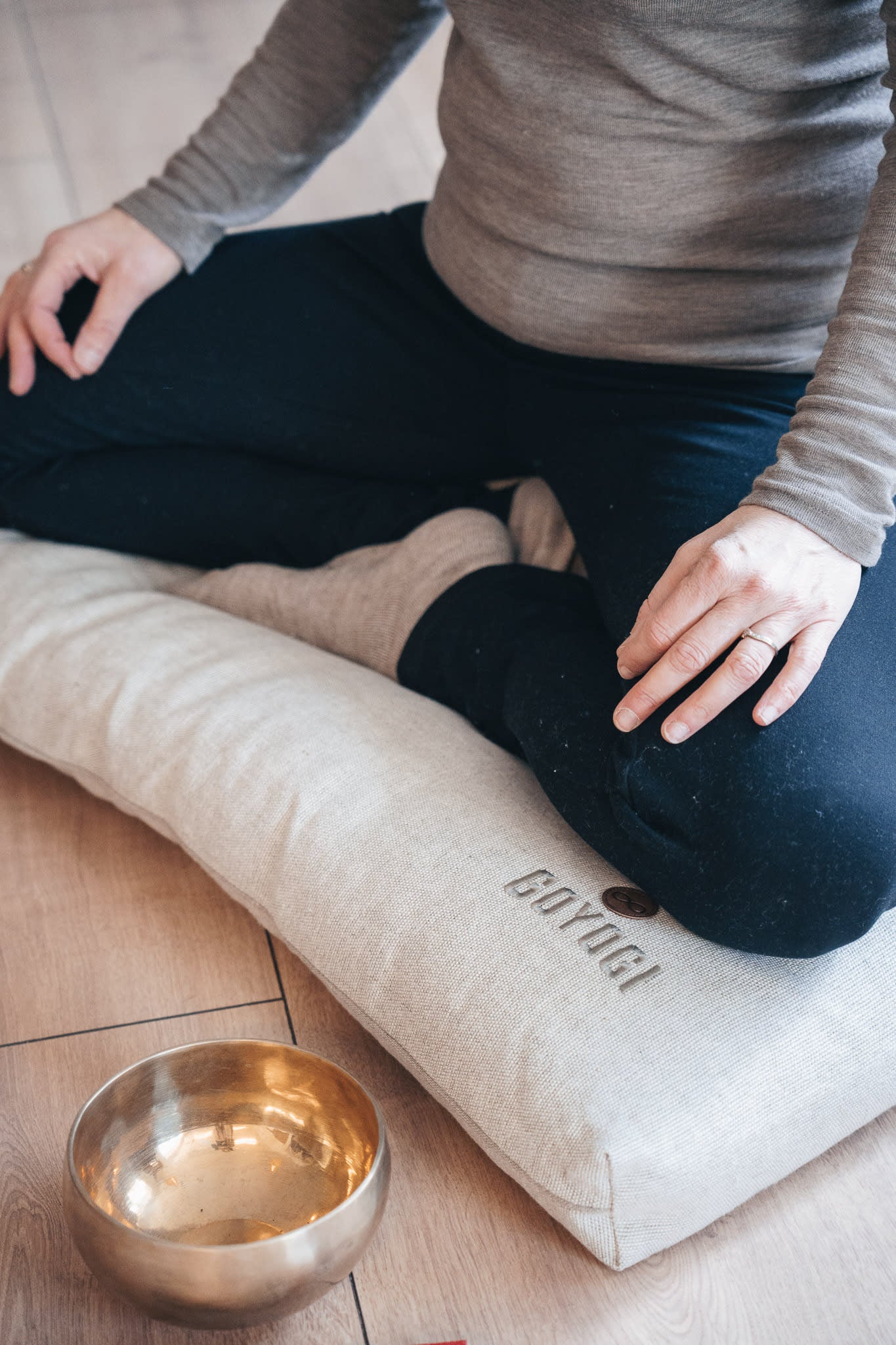 Mindful Deluxe Zabuton - Hemp