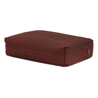 Traversin de Yoga Rectangulaire Calm - Marron