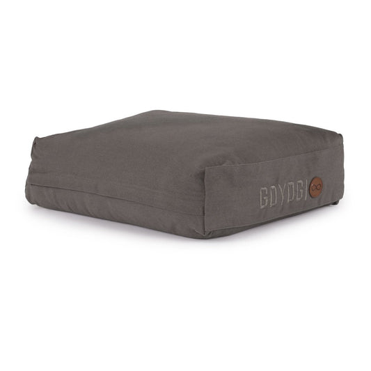 Calm Rectangular Yoga Bolster - Grey